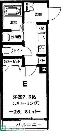 ディアマンテスの物件間取画像